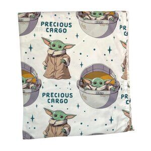 Star Wars Mandalorian Twin Flat Sheet Precious Cargo Baby Yoda Grogu